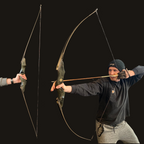 The INSPECTED Black Hunter Longbow MK1 Shatterproof Archery