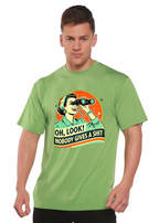 Funny Retro Woman Unisex Bamboo/Cotton Graphic T-Shirt Spun Bamboo