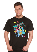 Rad Dad Bluey Men's Bamboo Short Sleeve Graphic T-Shirt Spun Bamboo
