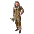 Professional Triple Layer Ventilated Full Beekeeping Suit Sting Stopper