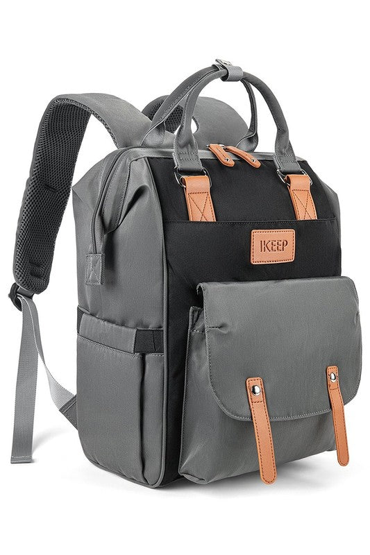 Crazy Pockets Backpack Diaper Bag Hailey Brook Designs