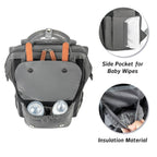 Crazy Pockets Backpack Diaper Bag Hailey Brook Designs