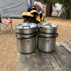 Voaz Stainless Steel Pot - 750ml Near Zero Outdoor Gear