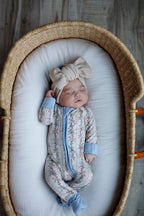 Bow Blossom (Convertible Zip Footies) Dreamlet