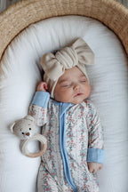 Bow Blossom (Convertible Zip Footies) Dreamlet