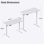 DeerRun®Electric Standing Desk, 39 x 23 Inches Height Adjustable DeerRun®