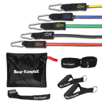 11 Piece Resistance Band Training Set Bear KompleX