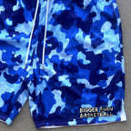 Hooper Camo - Shorts - Blue Bigger Than Basketball