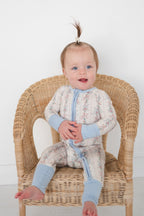 Bow Blossom (Convertible Zip Footies) Dreamlet