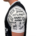 Emotions - Performance Compression T-Shirt - White Bigger Than Basketball