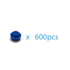 600pcs DIY Building Blocks Thin Figures Bricks Lamp 12Colors Educational Creative Size Compatible With 4037 Toys for Children Fury Fits