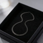 1Pc Men's Punk Stainless Steel Peach Snake Chain Necklace Gift for Birthday & Anniversary Fury Fits