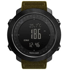 NORTH EDGE Men's sport Digital watch Hours Running Swimming Military Army watches Altimeter Barometer Compass waterproof 50m Fury Fits