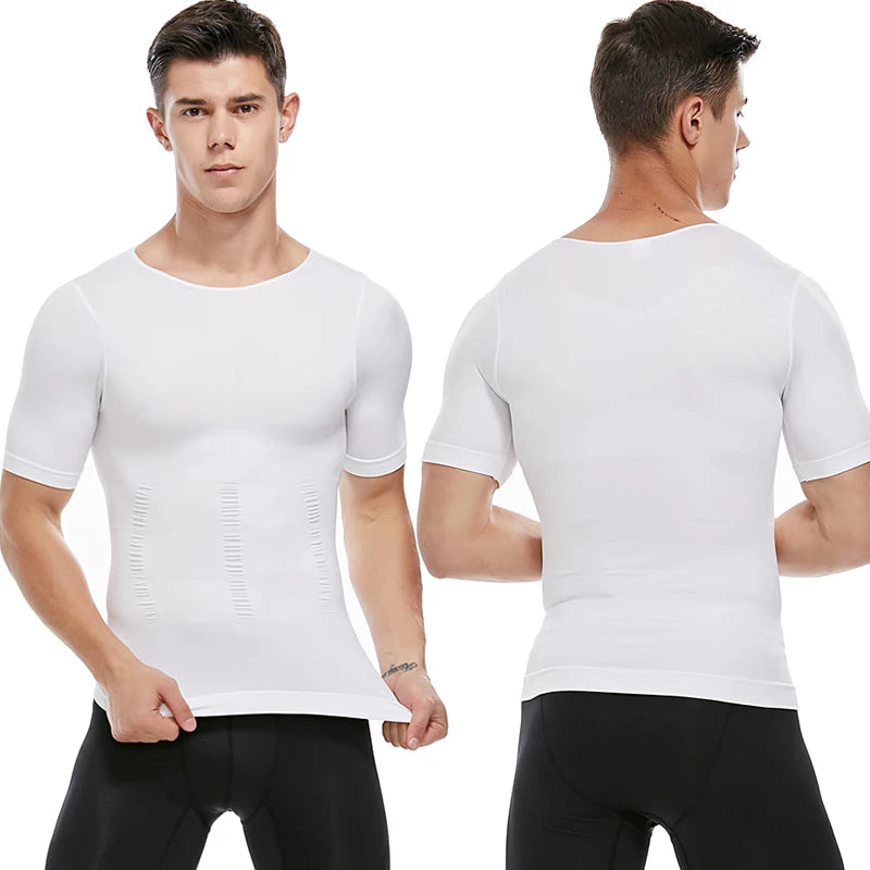 Men Slimming Body Shaper Belly Control Shapewear Man Shapers Modeling Underwear Waist Trainer Corrective Posture Vest Corset Fury Fits