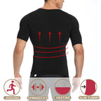 Men Slimming Body Shaper Belly Control Shapewear Man Shapers Modeling Underwear Waist Trainer Corrective Posture Vest Corset Fury Fits
