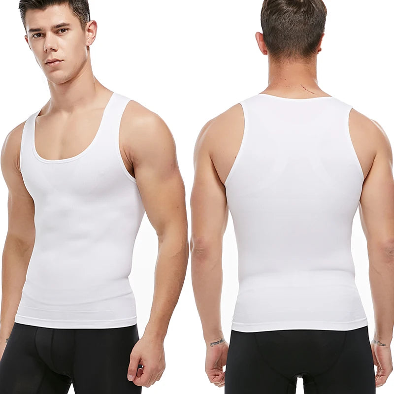 Men Slimming Body Shaper Belly Control Shapewear Man Shapers Modeling Underwear Waist Trainer Corrective Posture Vest Corset Fury Fits