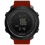 NORTH EDGE Men's sport Digital watch Hours Running Swimming Military Army watches Altimeter Barometer Compass waterproof 50m Fury Fits