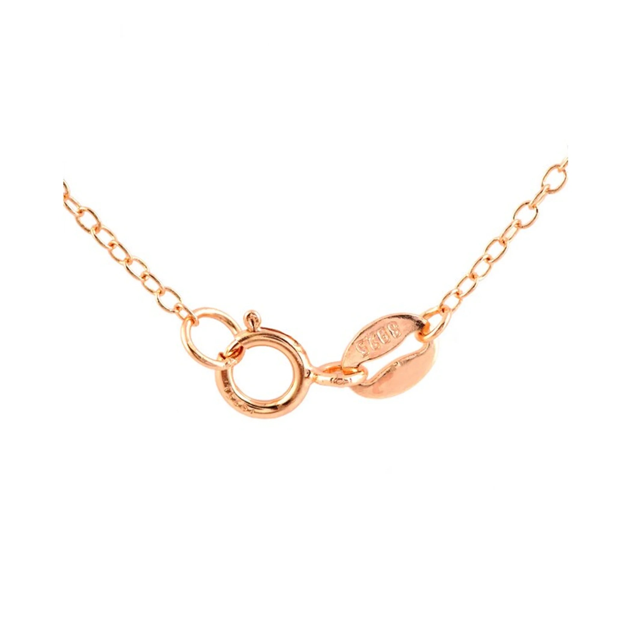 TD Collette Z Sterling Silver Pendant White Pink Cubic Zirconia Square Frame Trendy Gold Plated Necklace Diamond Zircon Main Fury Fits