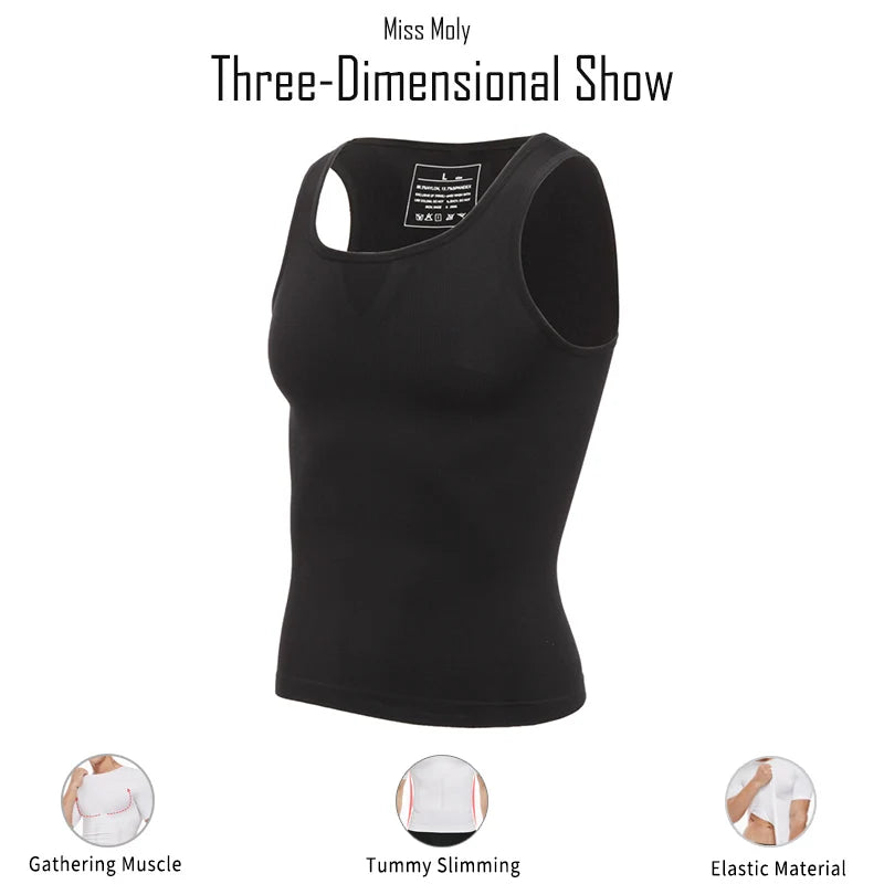 Men Slimming Body Shaper Belly Control Shapewear Man Shapers Modeling Underwear Waist Trainer Corrective Posture Vest Corset Fury Fits