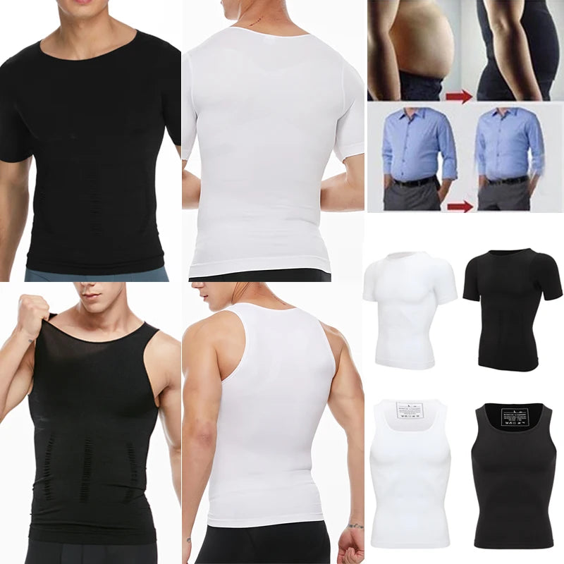 Men Slimming Body Shaper Belly Control Shapewear Man Shapers Modeling Underwear Waist Trainer Corrective Posture Vest Corset Fury Fits