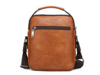 JEEP BULUO Multi-function Business Handbags Men New Man's Shoulder Bag Large Capacity Leather Messenger Bag Crossbody Big Brand Fury Fits