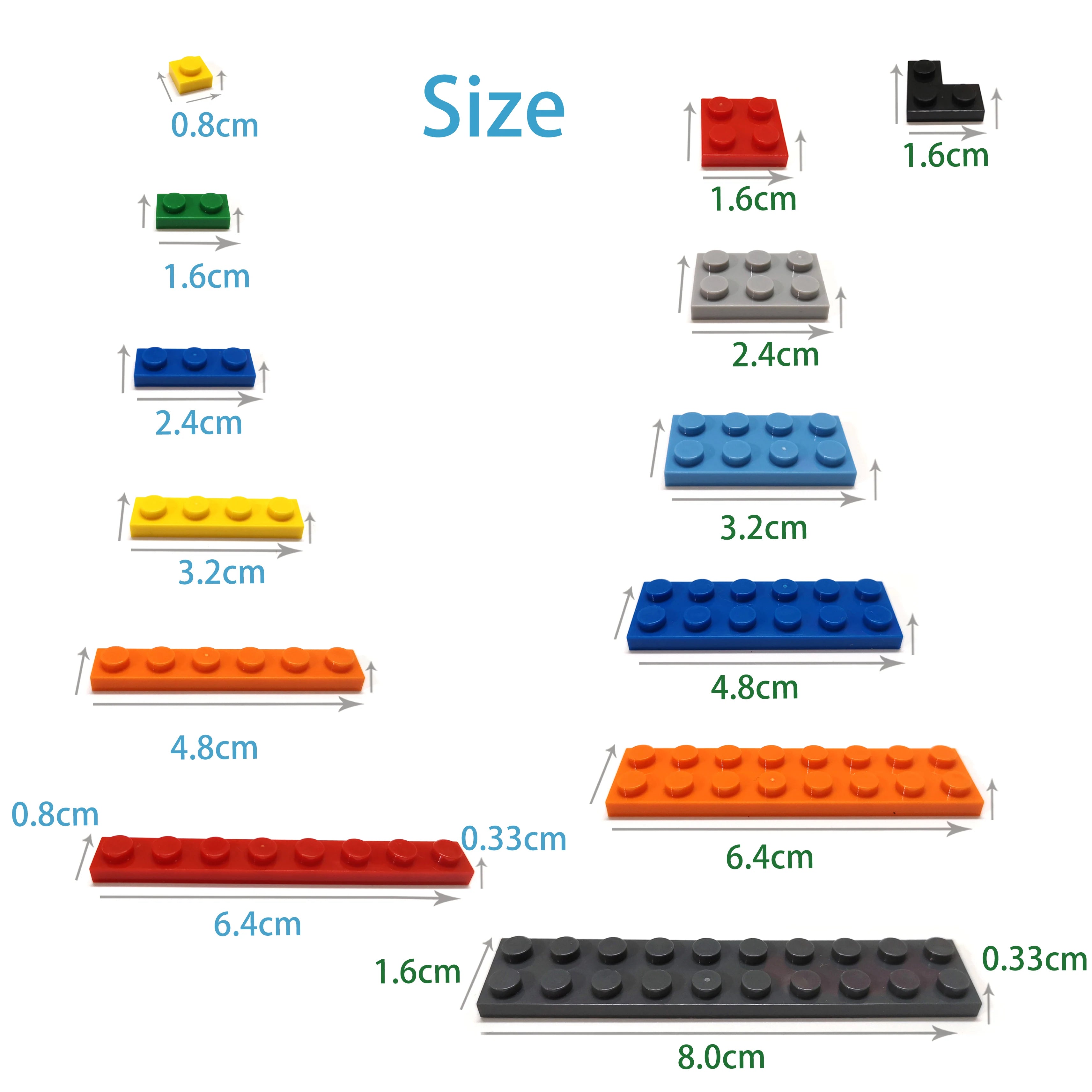 600pcs DIY Building Blocks Thin Figures Bricks Lamp 12Colors Educational Creative Size Compatible With 4037 Toys for Children Fury Fits