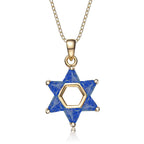TD Collette Z Fashion Pendant Necklace Sterling Silver with Gold Overlay and Cubic Zirconia Clear Stone Fury Fits
