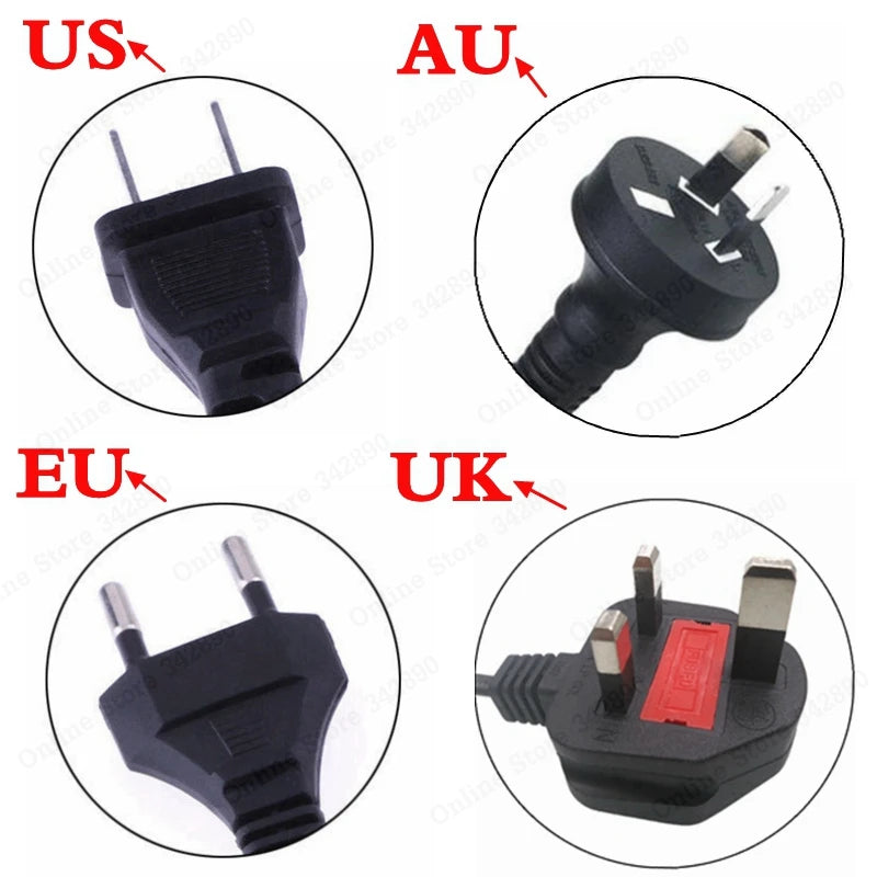 36V 2A battery charger Output 42V 2A Charger Input 100-240 VAC Lithium Li-ion Li-poly Charger For 10Series 36V Battery Fury Fits