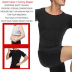 Men Slimming Body Shaper Belly Control Shapewear Man Shapers Modeling Underwear Waist Trainer Corrective Posture Vest Corset Fury Fits
