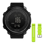 NORTH EDGE Men's sport Digital watch Hours Running Swimming Military Army watches Altimeter Barometer Compass waterproof 50m Fury Fits