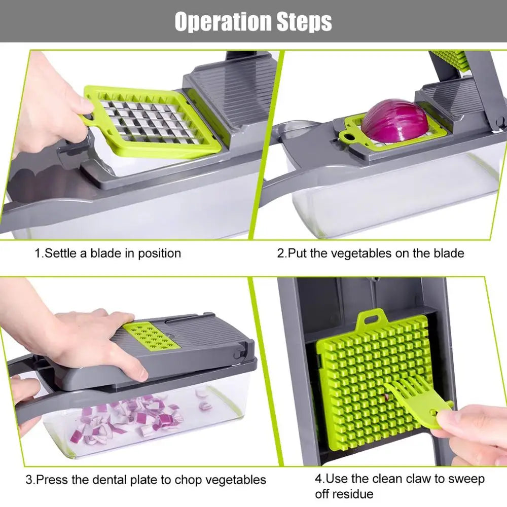 Vegetable Chopper Multifunctional Grater Cutter Kitchen Accessories Manual Fruit Slicer Potatos Shredders Cheese Onions Slicers Fury Fits