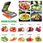 Vegetable Chopper Multifunctional Grater Cutter Kitchen Accessories Manual Fruit Slicer Potatos Shredders Cheese Onions Slicers Fury Fits