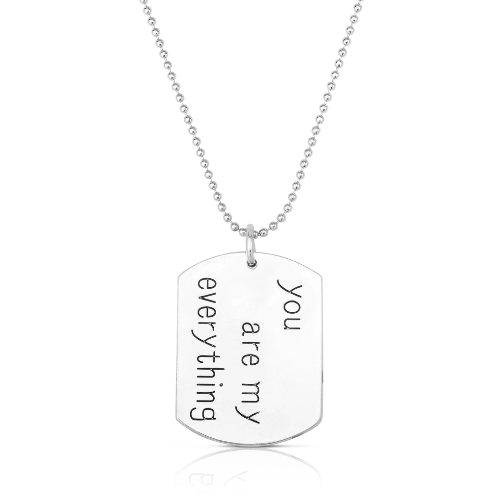 TD Collette Z Dog Tag Stylish Fashion Necklace with Durable Pendants & Charms Fury Fits