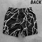 Lightning Strike - Shorts - Black Bigger Than Basketball