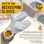 Kids Beekeeping Gloves Sting Stopper