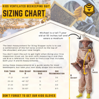 Kids Ventilated Beekeeping Suit Sting Stopper