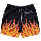 Flame - Shorts - Black Bigger Than Basketball
