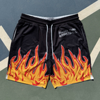 Flame - Shorts - Black Bigger Than Basketball