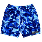 Hooper Camo - Shorts - Blue Bigger Than Basketball