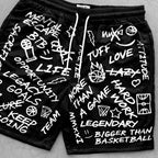 Emotions - Shorts - Black Bigger Than Basketball
