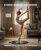 Professional Portable Dance Floor / Turning Board / Tap / Ballet Dancing Disc