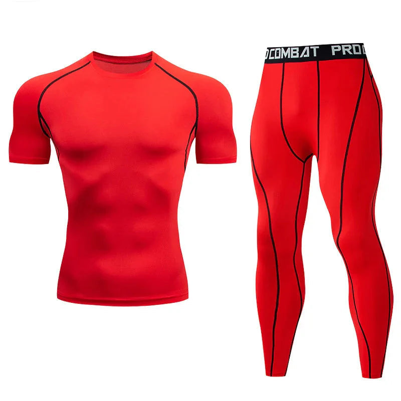 Men's Compression Fitness Gear for Gym 24 Hour Sport