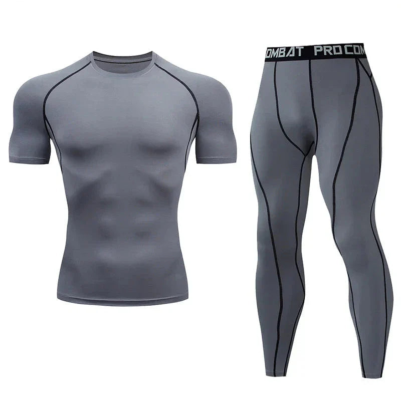 Men's Compression Fitness Gear for Gym 24 Hour Sport