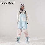 Ski Bib Overalls: Waterproof Snowboard Jumpsuit for Men & Women 24 Hour Sport