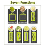 Vegetable Chopper Multifunctional Grater Cutter Kitchen Accessories Manual Fruit Slicer Potatos Shredders Cheese Onions Slicers Fury Fits