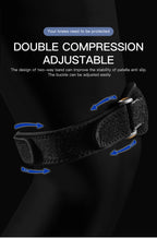 Sports Two-Way Compression Adjustment Patella With Eva Shock Absorption Cycling Running Basketball Meniscus Protection Knee Pads Fury Fits