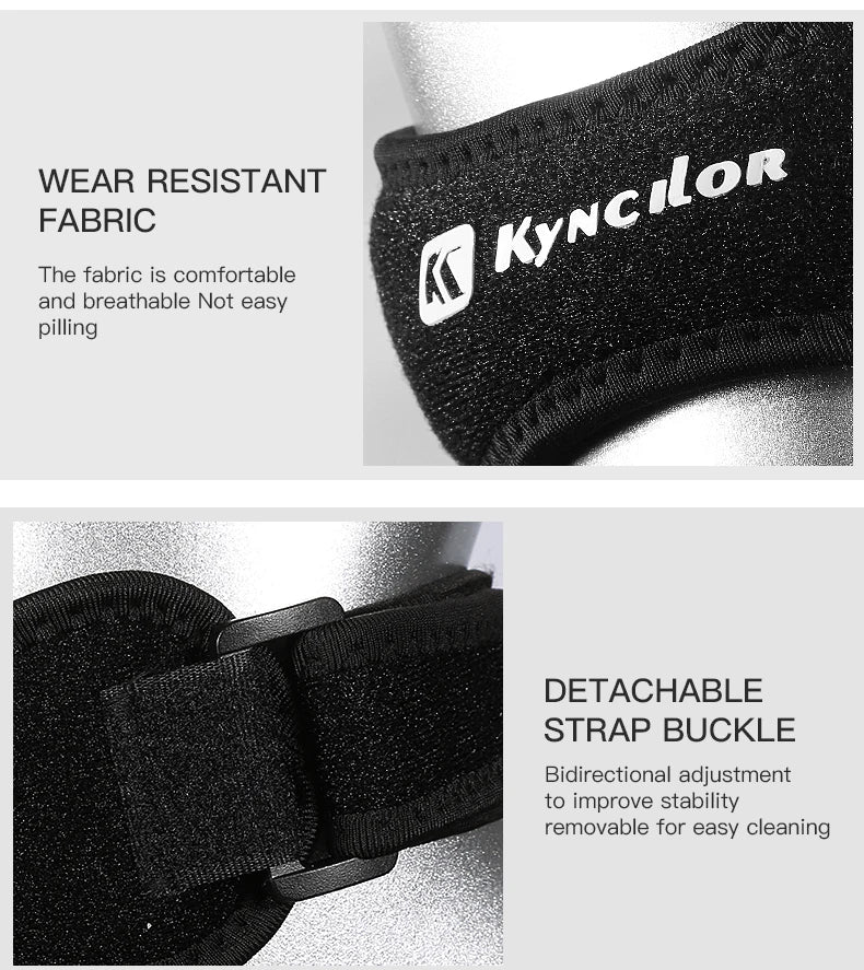 Sports Two-Way Compression Adjustment Patella With Eva Shock Absorption Cycling Running Basketball Meniscus Protection Knee Pads Fury Fits