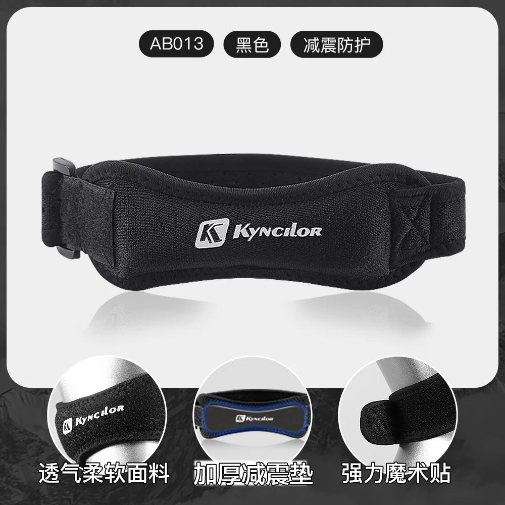 Sports Compression Professional Patella Strap Outdoor Running Fitness Knee Support Special Sleeve for Men Shock Absorption Breat Fury Fits