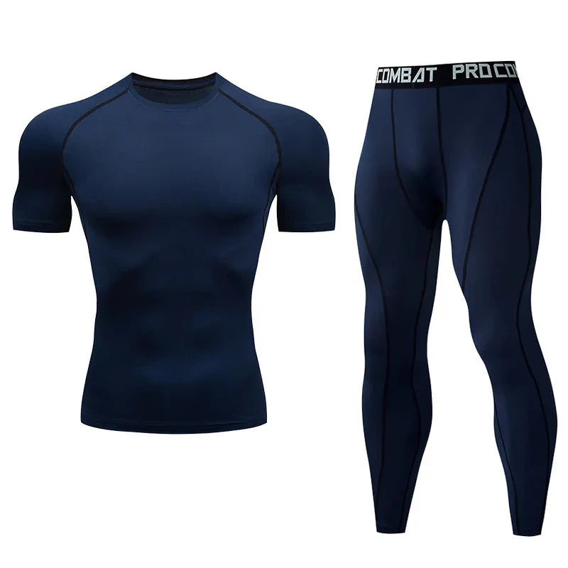 Men's Compression Fitness Gear for Gym 24 Hour Sport