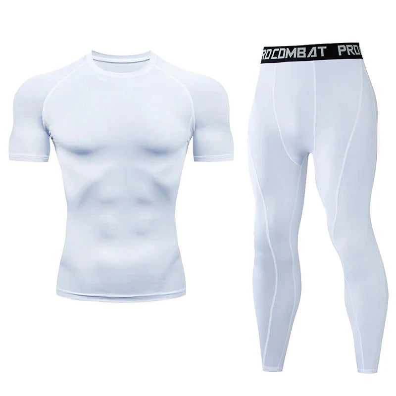 Men's Compression Fitness Gear for Gym 24 Hour Sport